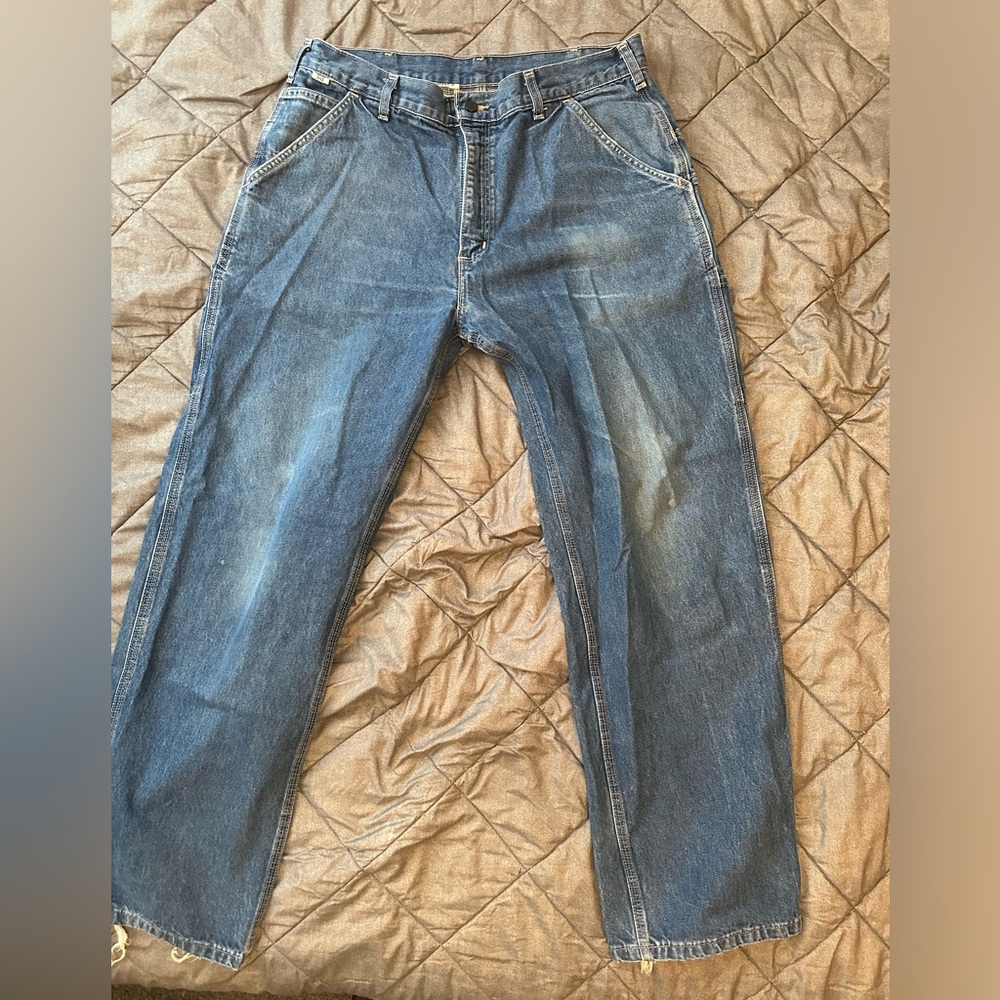 36x32 denim Carhart jeans